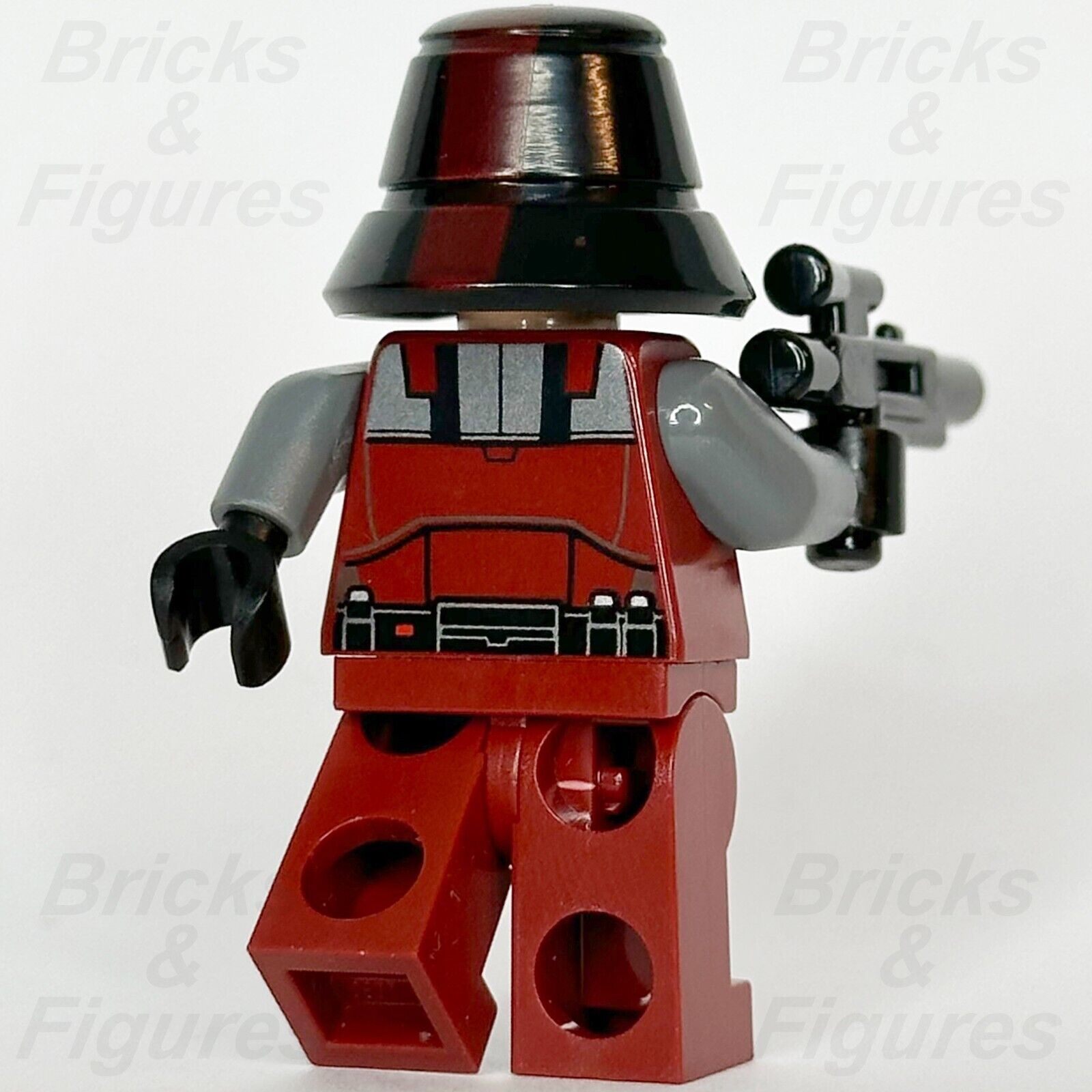 LEGO Star Wars Sith Trooper Minifigure The Old Republic Dark Red 75001 sw0436