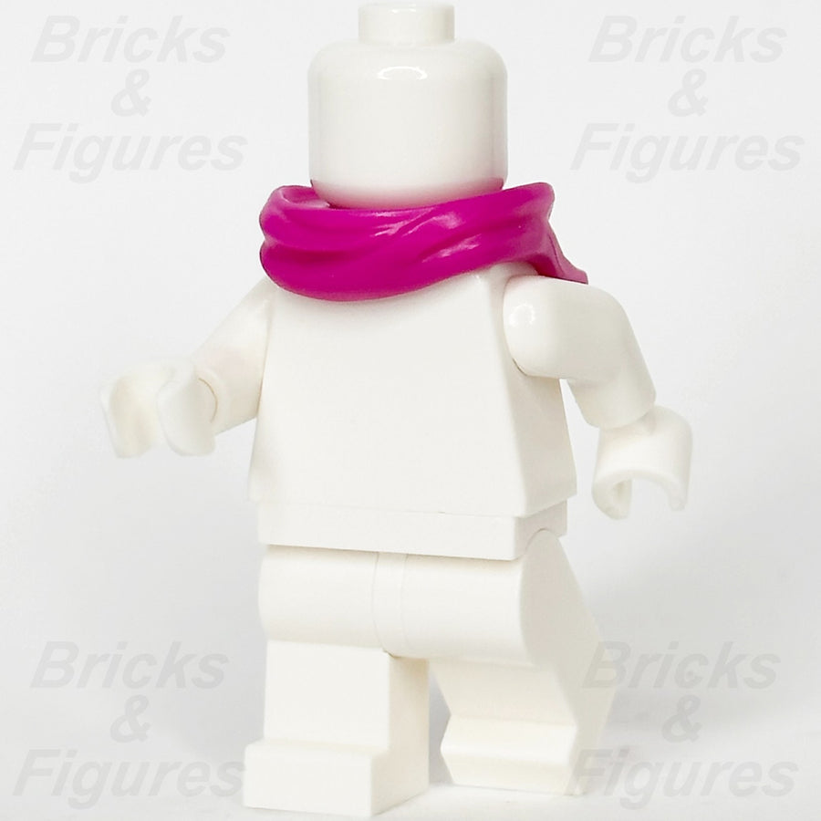 LEGO Magenta Minifigure Scarf Short Wrapped Part Headgear 34685 6500290 Genuine1