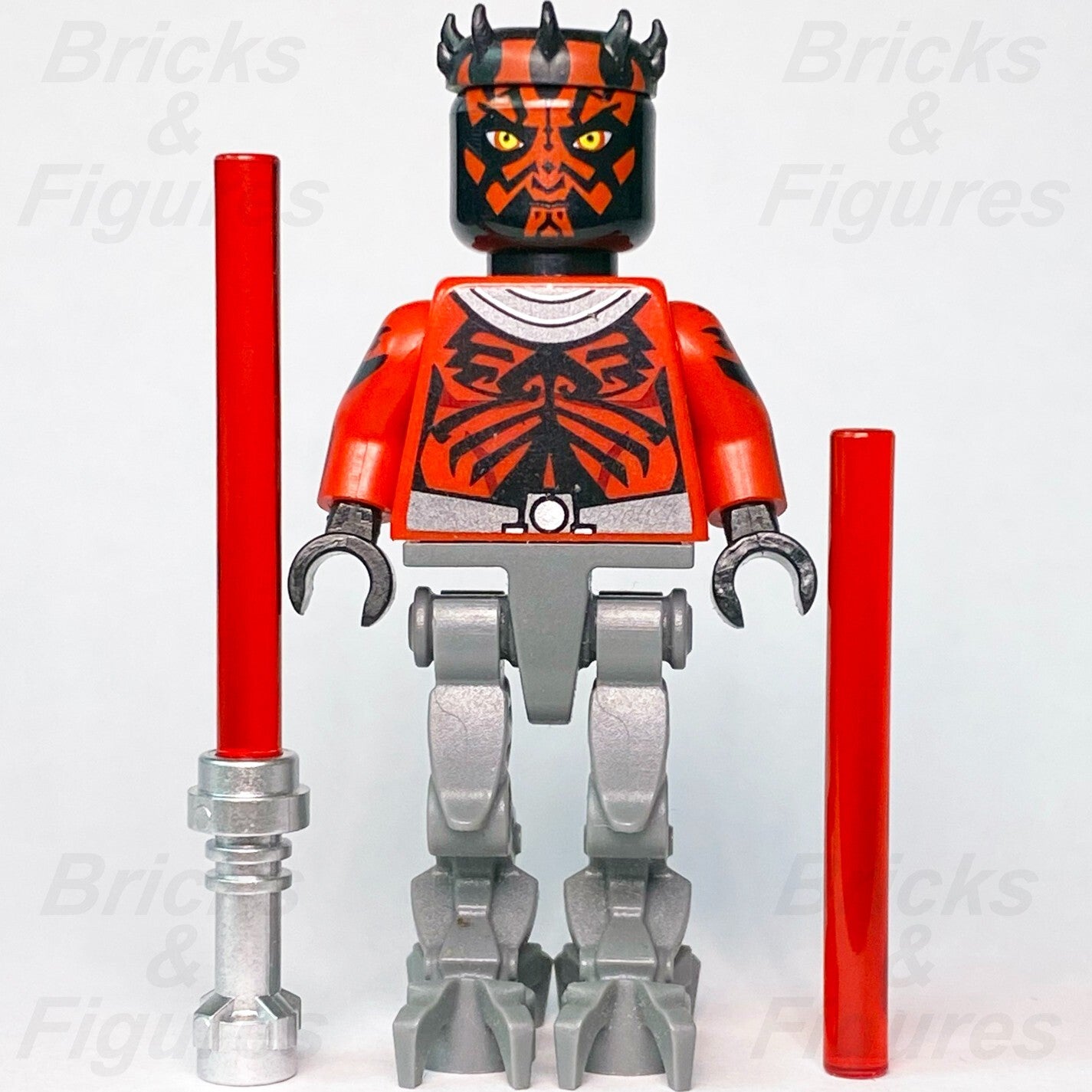 Used LEGO Star Wars Darth Maul Minifigure with Mechanical Legs Sith Lord 750220