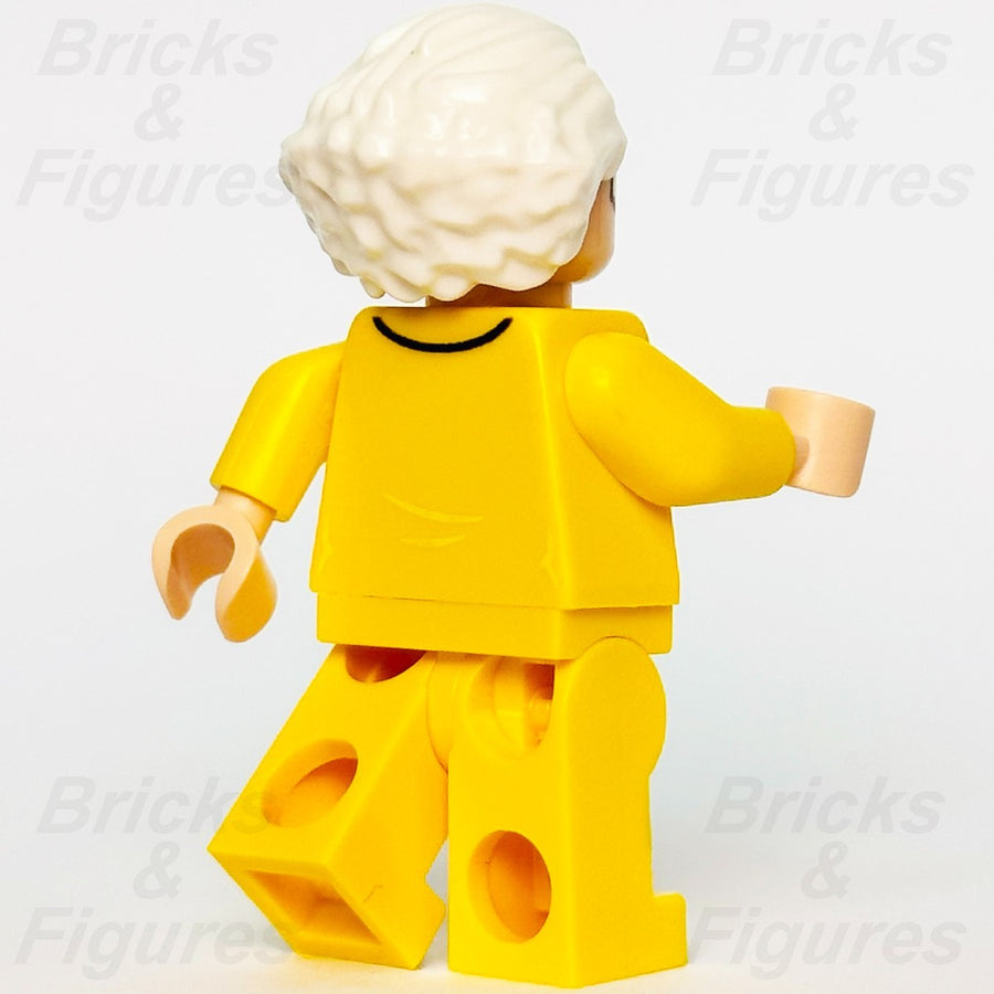 LEGO Doc Brown Minifigure Back to the Future Creator Expert 10300 btf002 Yellow2
