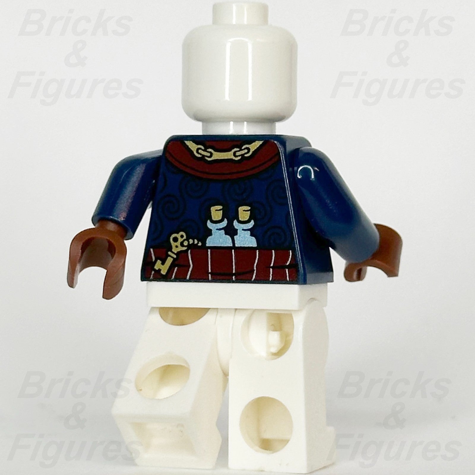 LEGO Dungeons & Dragons Gith Warlock Minifigure Torso Part Dark Blue Cloak 710472