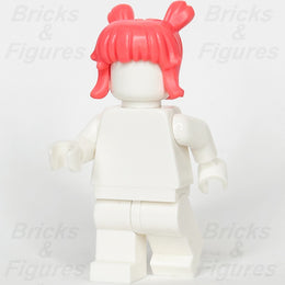 LEGO® Ninjago Coral Pink Hair Minifigure Part Sora Space Bun Thick Bangs 669151
