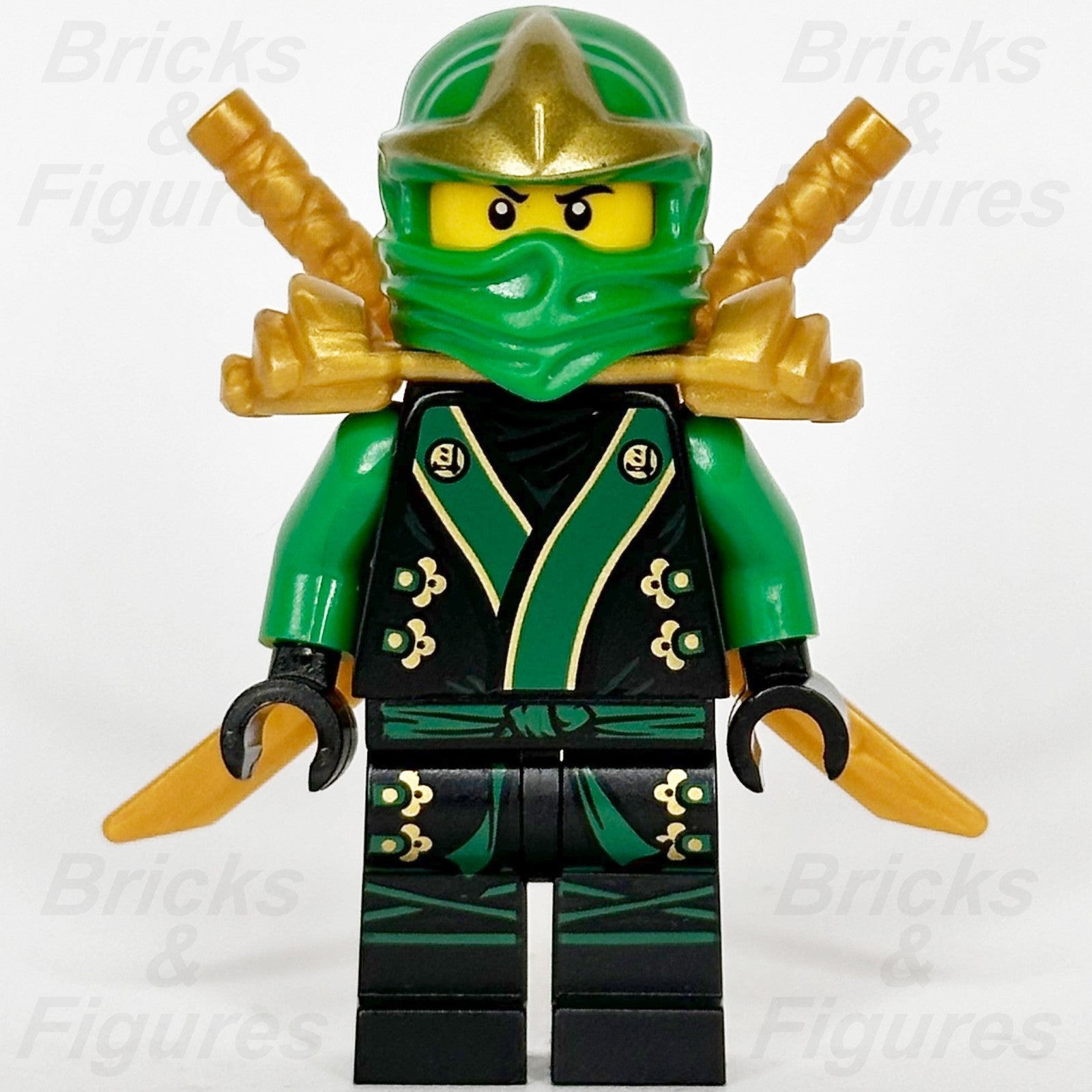 LEGO Ninjago Lloyd Garmadon Minifigure The Final Battle Green Ninja ZX Used0