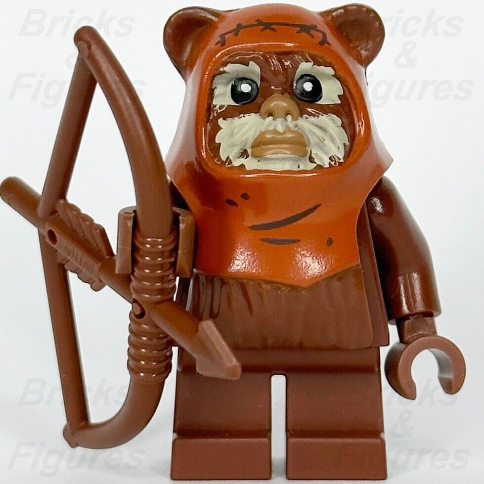 LEGO Star Wars Wicket Ewok Minifigure Return of the Jedi 75332 sw1218 Minifig 2