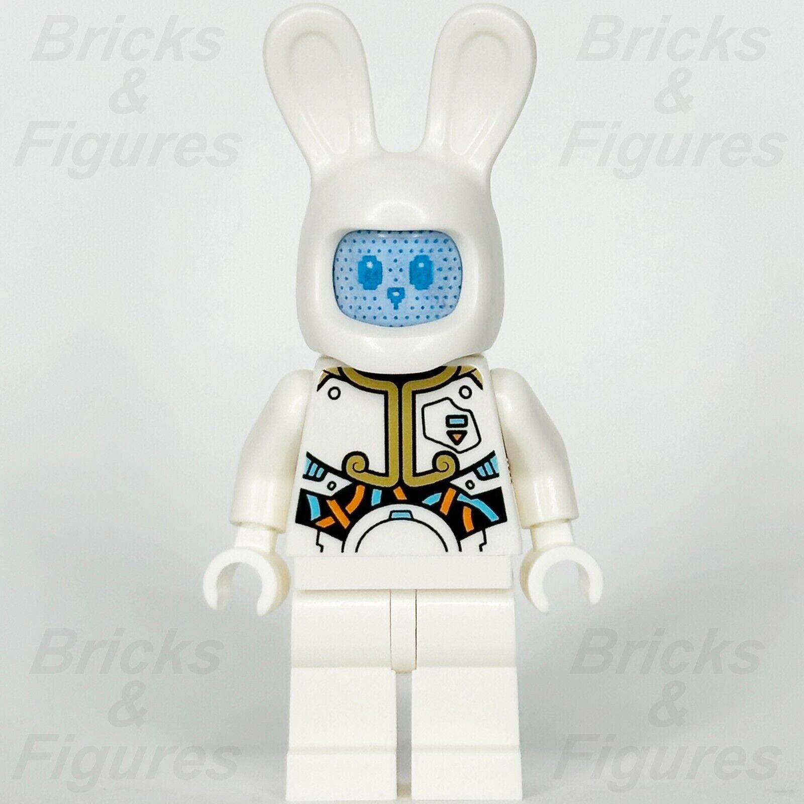 LEGO Monkie Kid Lunar Rabbit Robot Minifigure Evil Angry Happy Face 80032 mk081