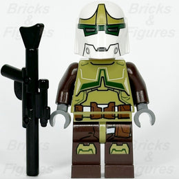 LEGO Star Wars Bounty Hunter Minifigure Yoda Chronicles 75018 sw0476 Minifig - Bricks & Figures