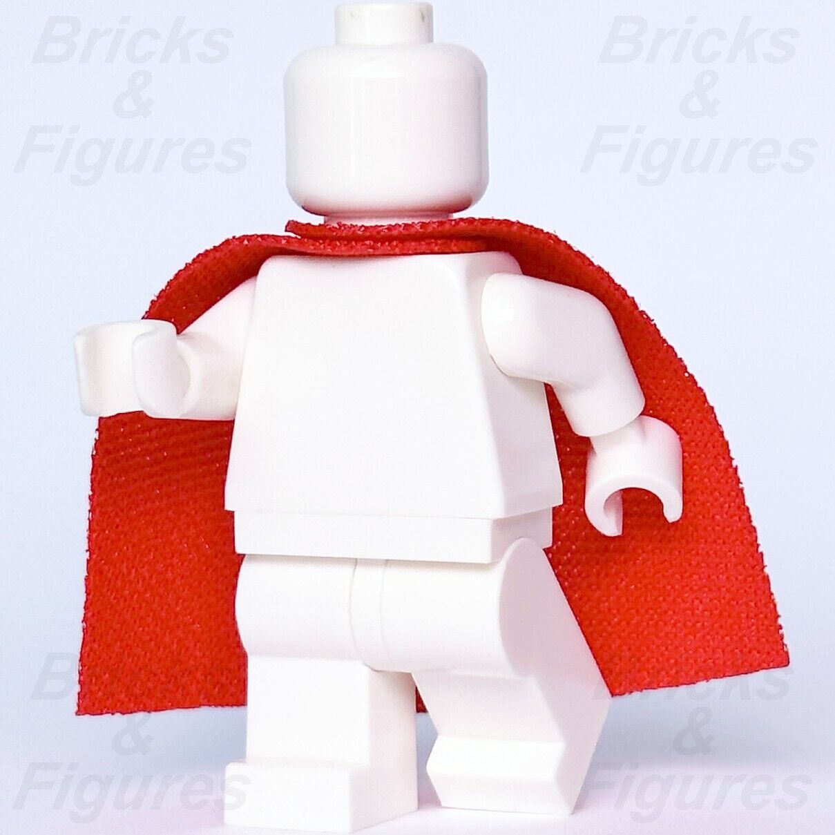 LEGO Red Minifigure Cape Cloth Tear Drop Neck Cut Spongy Body Wear Part 36618