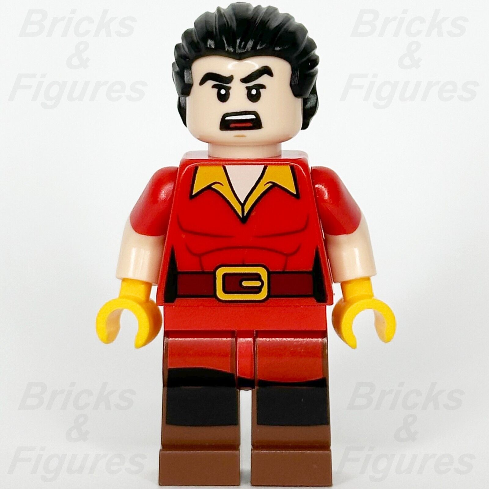 LEGO Disney Gaston Minifigure Disney 100 Beauty & The Beast Villain 43227 dis129