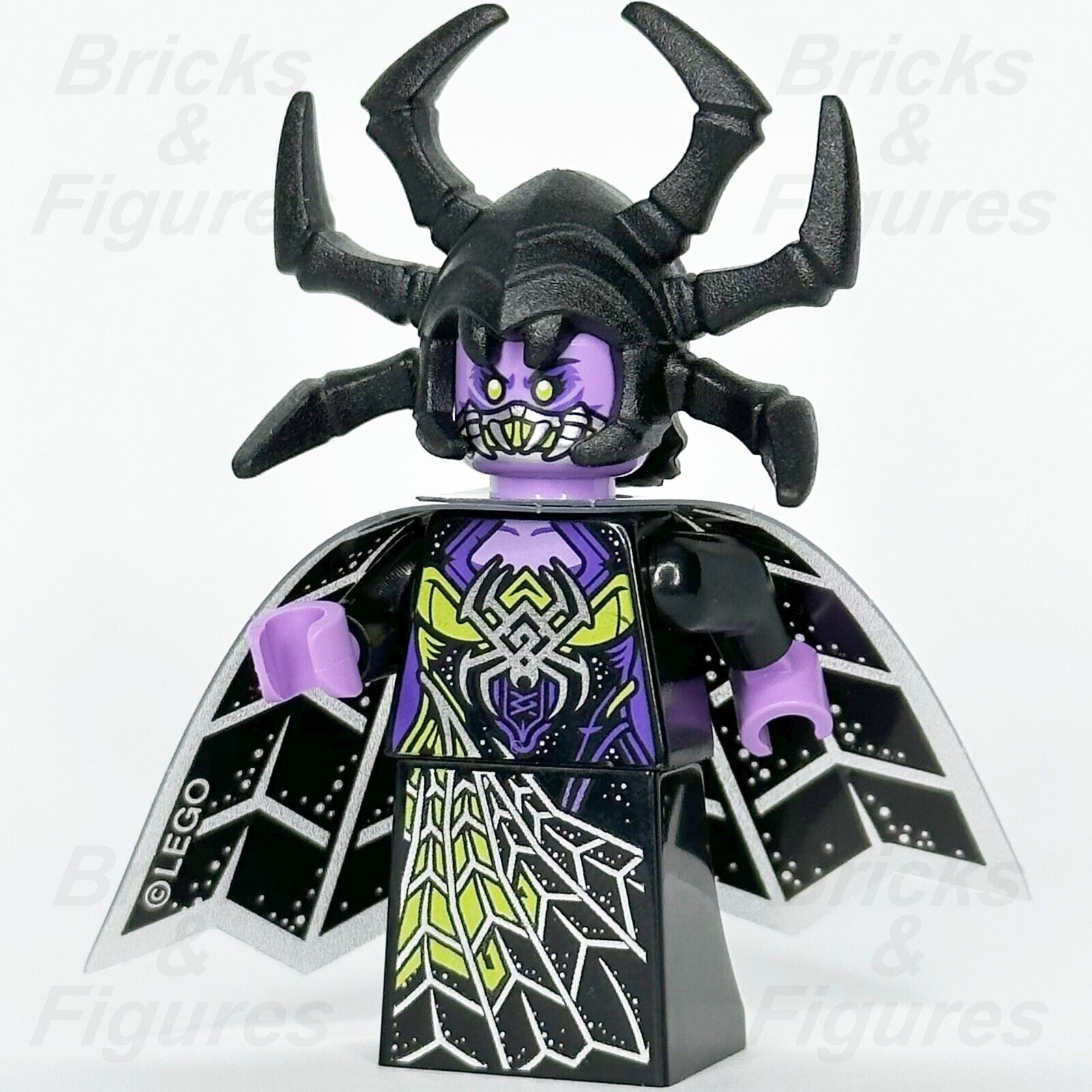 LEGO Monkie Kid Spider Queen Minifigure with Cape Demon Leader 80021 80023