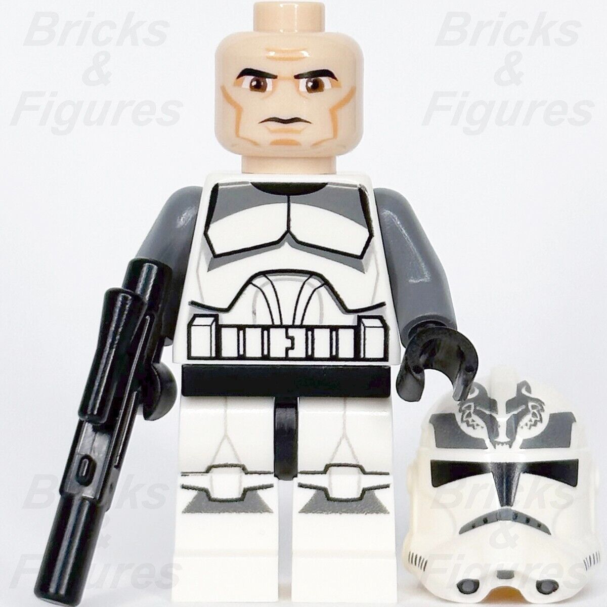 LEGO Star Wars Wolfpack Clone Trooper Minifigure Phase 2 104th 75045 sw0537 - Bricks & Figures