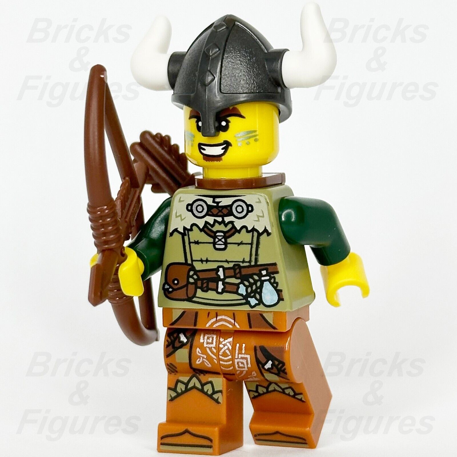 LEGO Ideas Viking Archer Minifigure Vikings Helmet, Bow & Quiver 21343 idea168