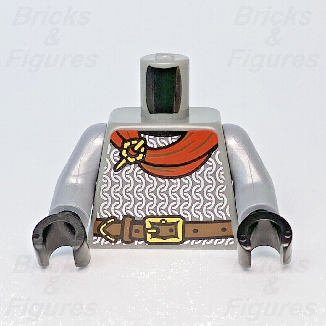 Castle LEGO Black Falcon Knight Torso Build-A-Minifigure BAM Minifigure Part - Bricks & Figures