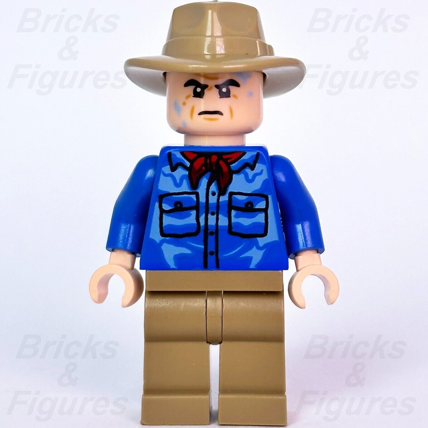 LEGO Alan Grant Jurassic World Jurassic Park Minifigure 76956 jw096 Minifig New - Bricks & Figures