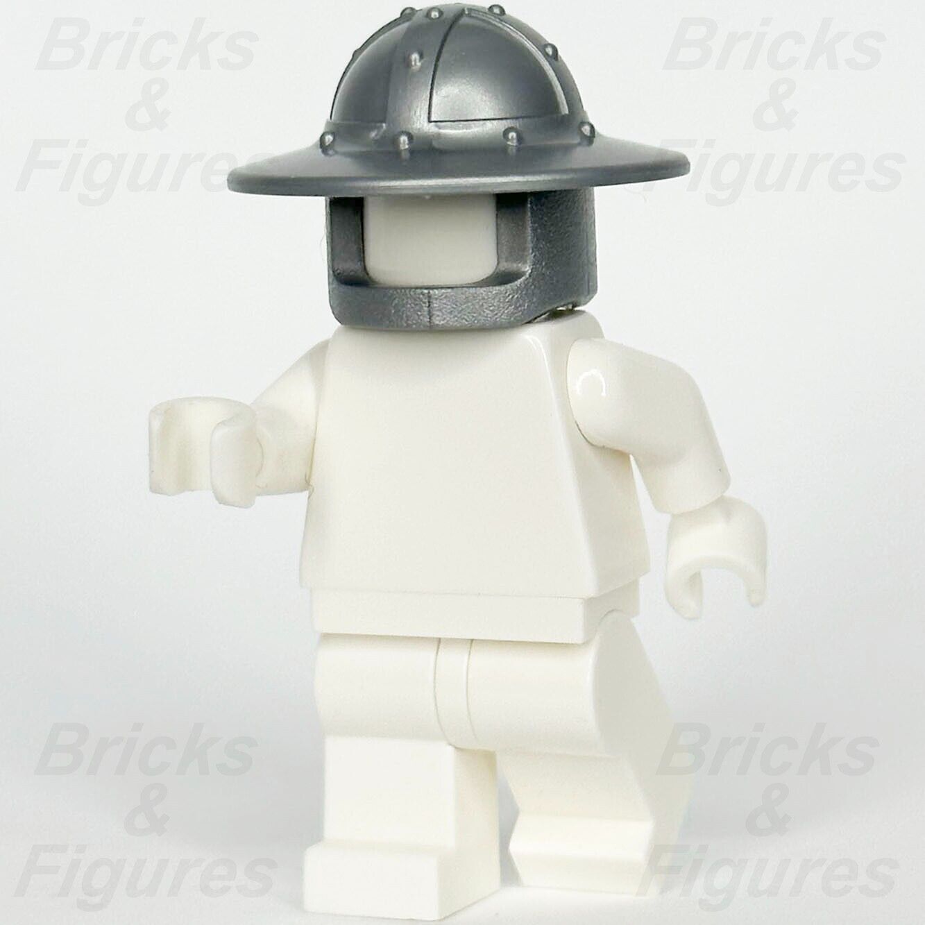 LEGO Castle Knight Chin Guard & Broad Brim Helmet Minifigure Part 30273 - Bricks & Figures