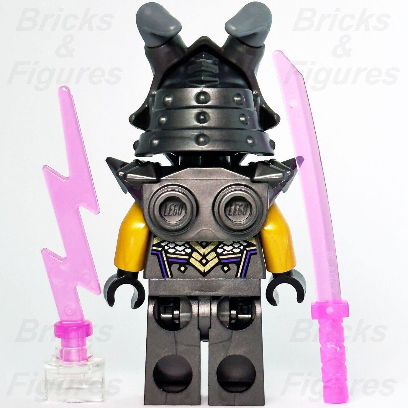 LEGO Crystal King Overlord Ninjago Crystalized Minifigure 2 Arms 71772 njo769 - Bricks & Figures