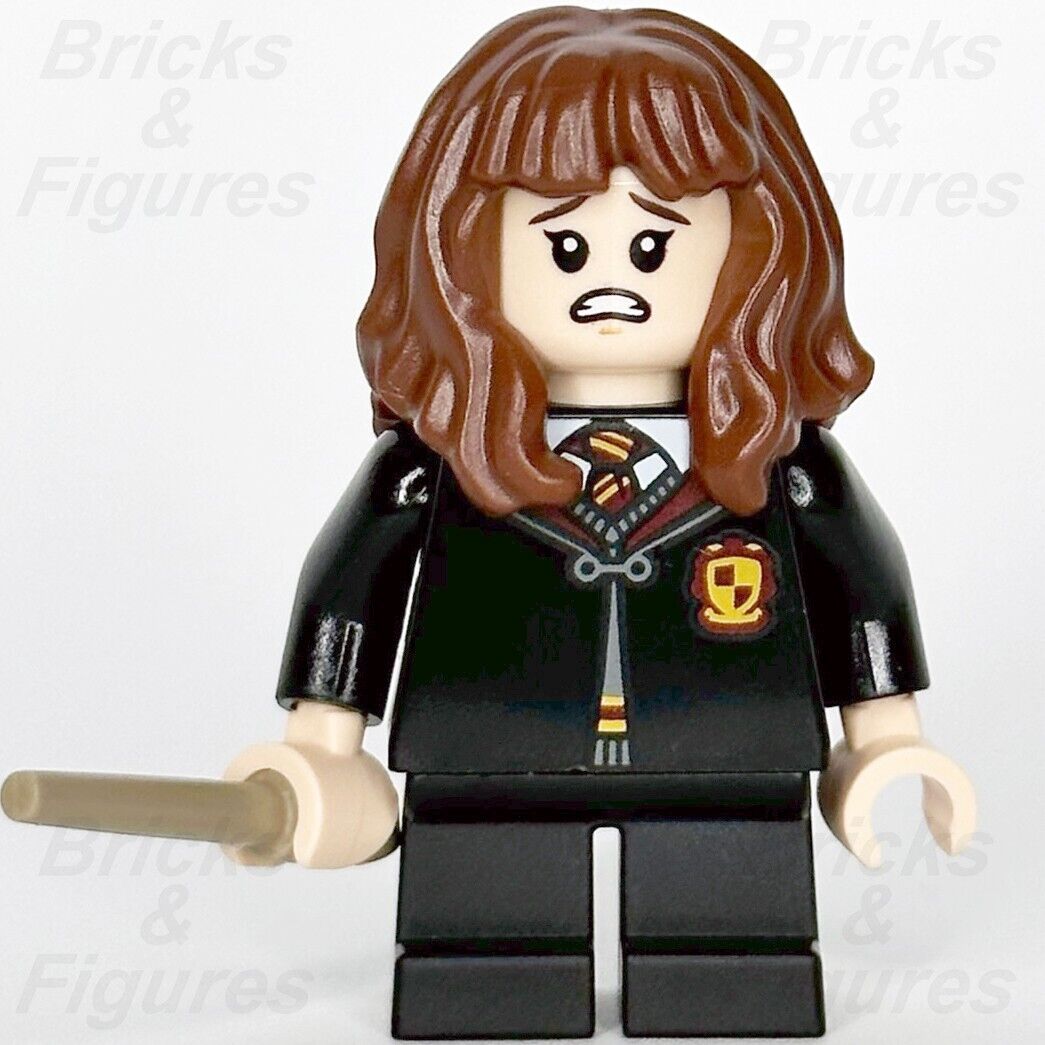 LEGO Harry Potter Hermione Granger Minifigure Gryffindor Robe 76397 hp282 New - Bricks & Figures