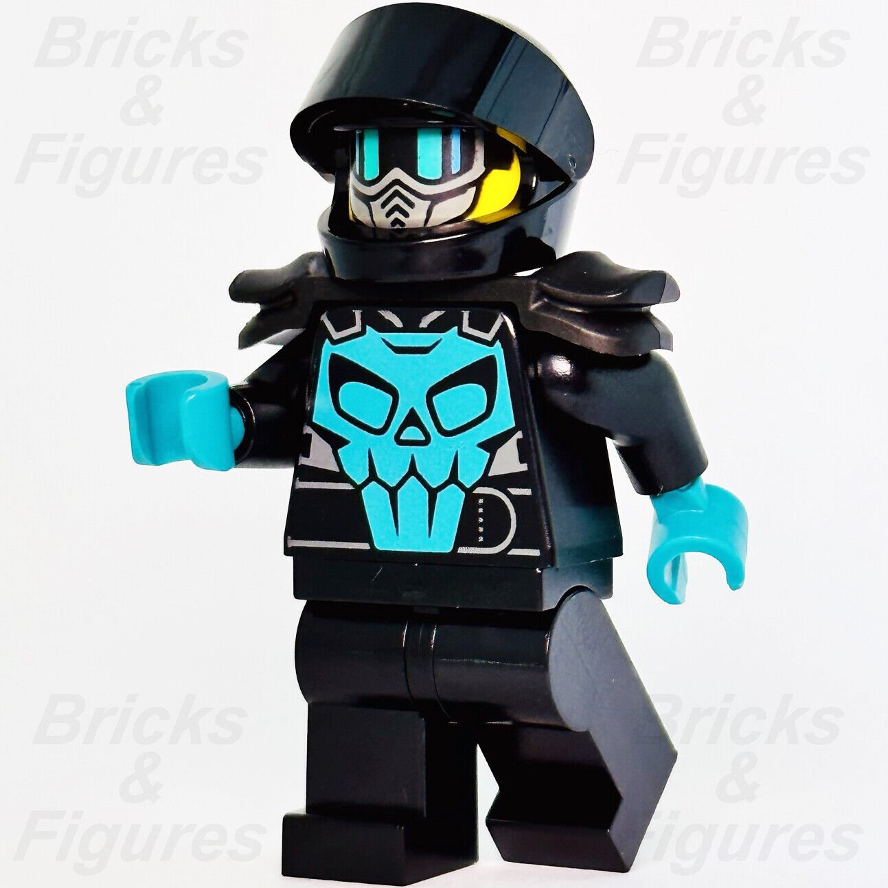 LEGO Incognitro Stuntz Driver Town City Farm Minifigure 60294 cty1315 Minifig - Bricks & Figures