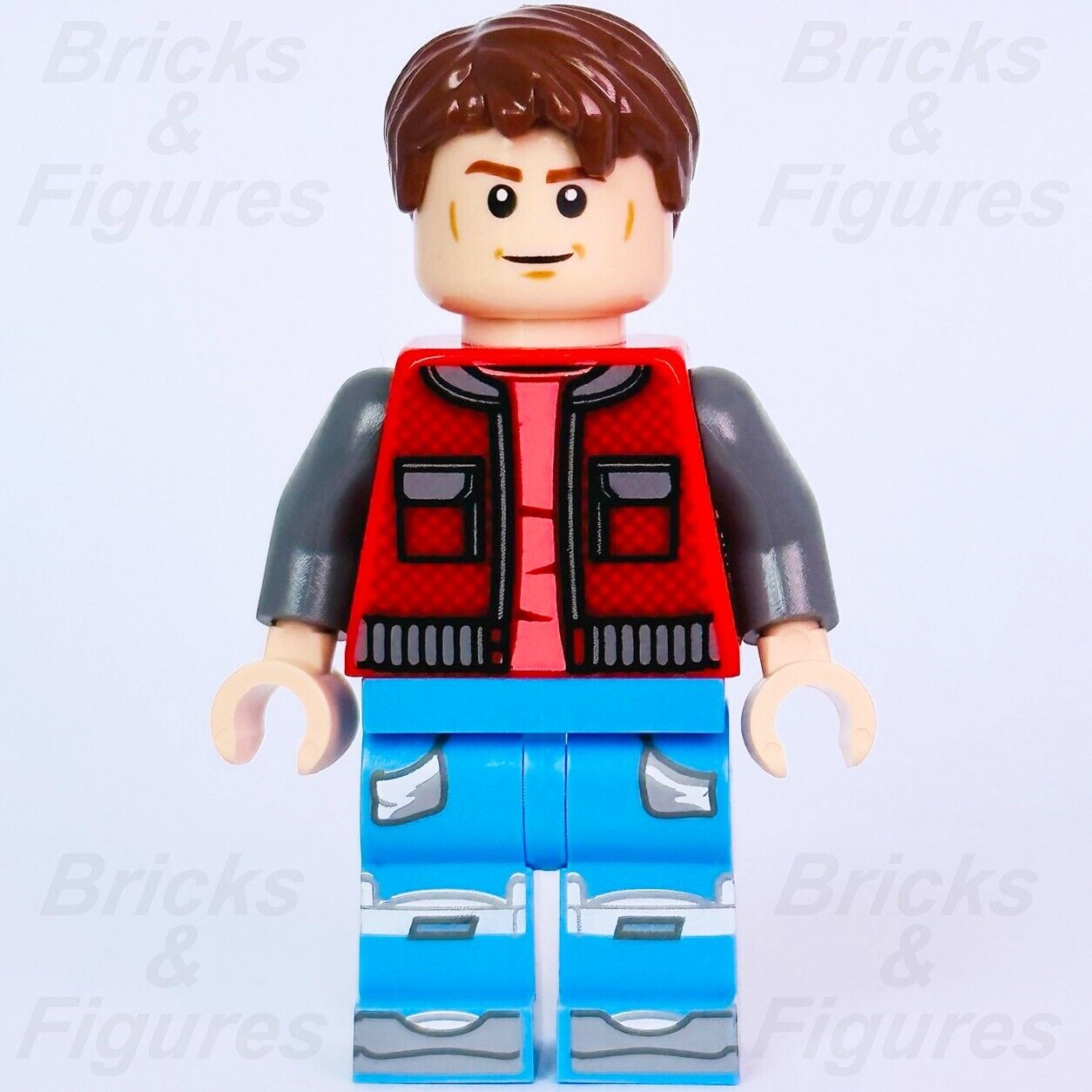 LEGO Marty McFly Minifigure Back to the Future Creator Expert 10300 btf001 New - Bricks & Figures