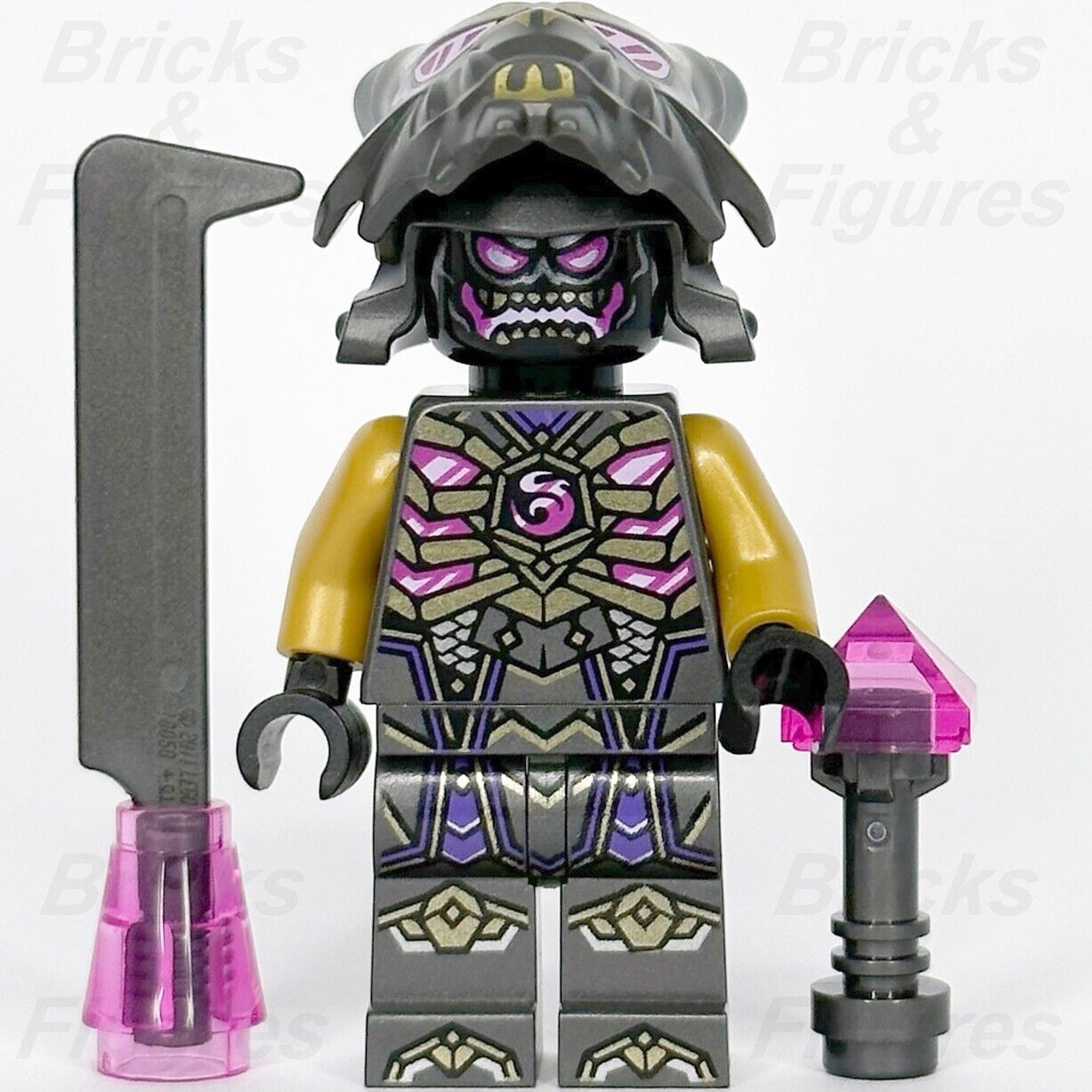LEGO Ninjago Crystal King Overlord Minifigure Crystalized 2 Arms 892294 njo787