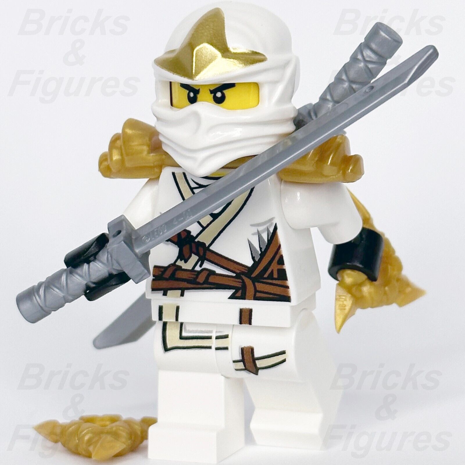 LEGO Ninjago Zane ZX Minifigure Ninja Rise of the Snakes 9445 9440 9449 njo031 - Bricks & Figures