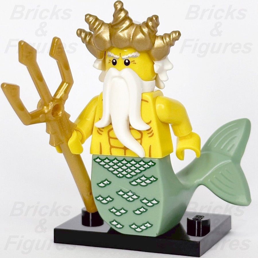 LEGO Ocean King Minifigure Merman Collectible Series 7 8831 col07-5 Mermaid
