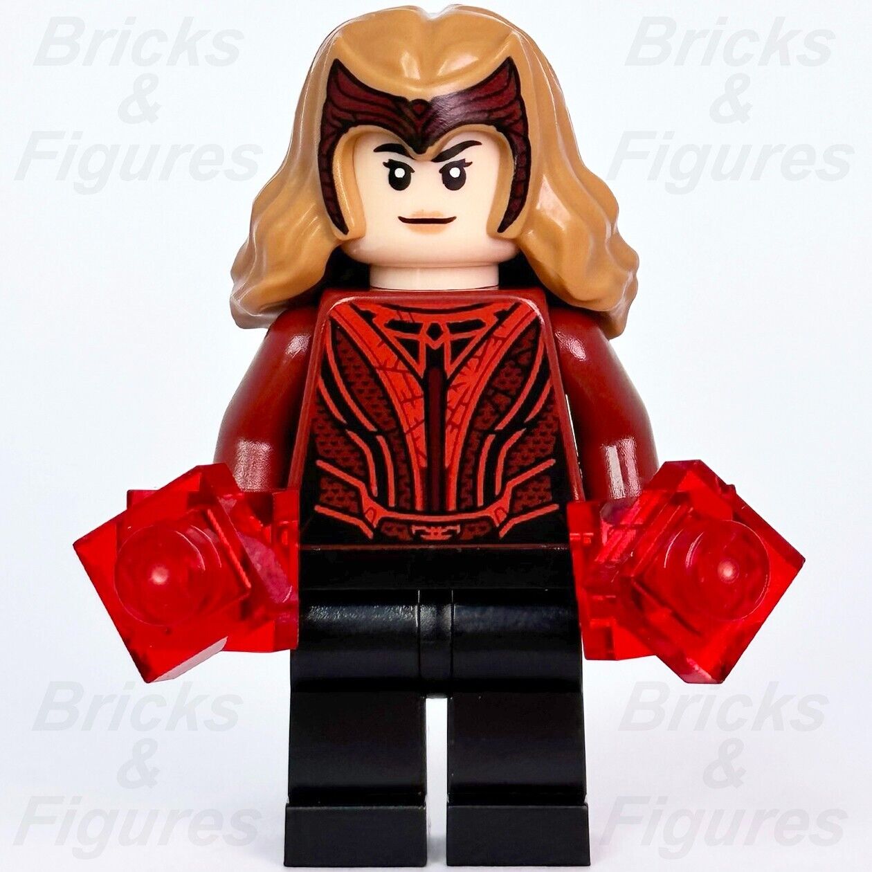 LEGO Scarlet Witch Marvel Super Heroes Minifigure Doctor Strange 76218 sh831 - Bricks & Figures