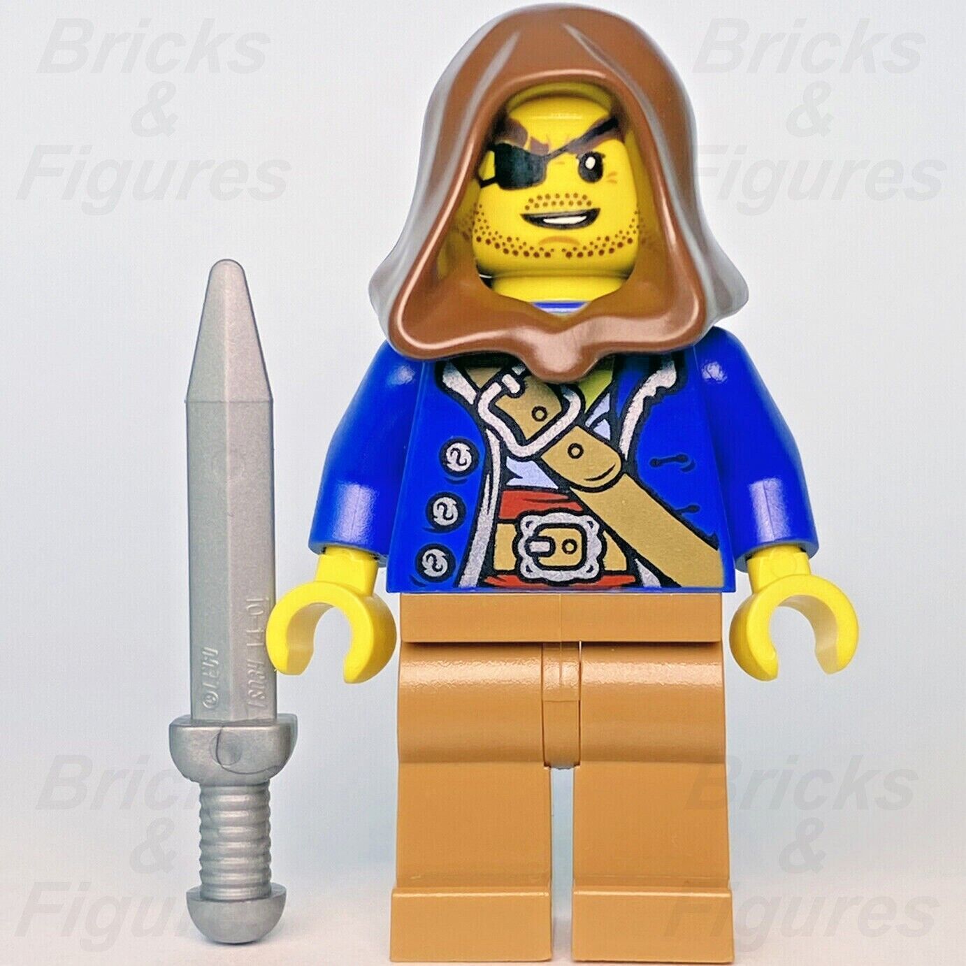 LEGO Smuggler Castle in the Forest Minifigure with Sword 910001 adp016 Genuine - Bricks & Figures