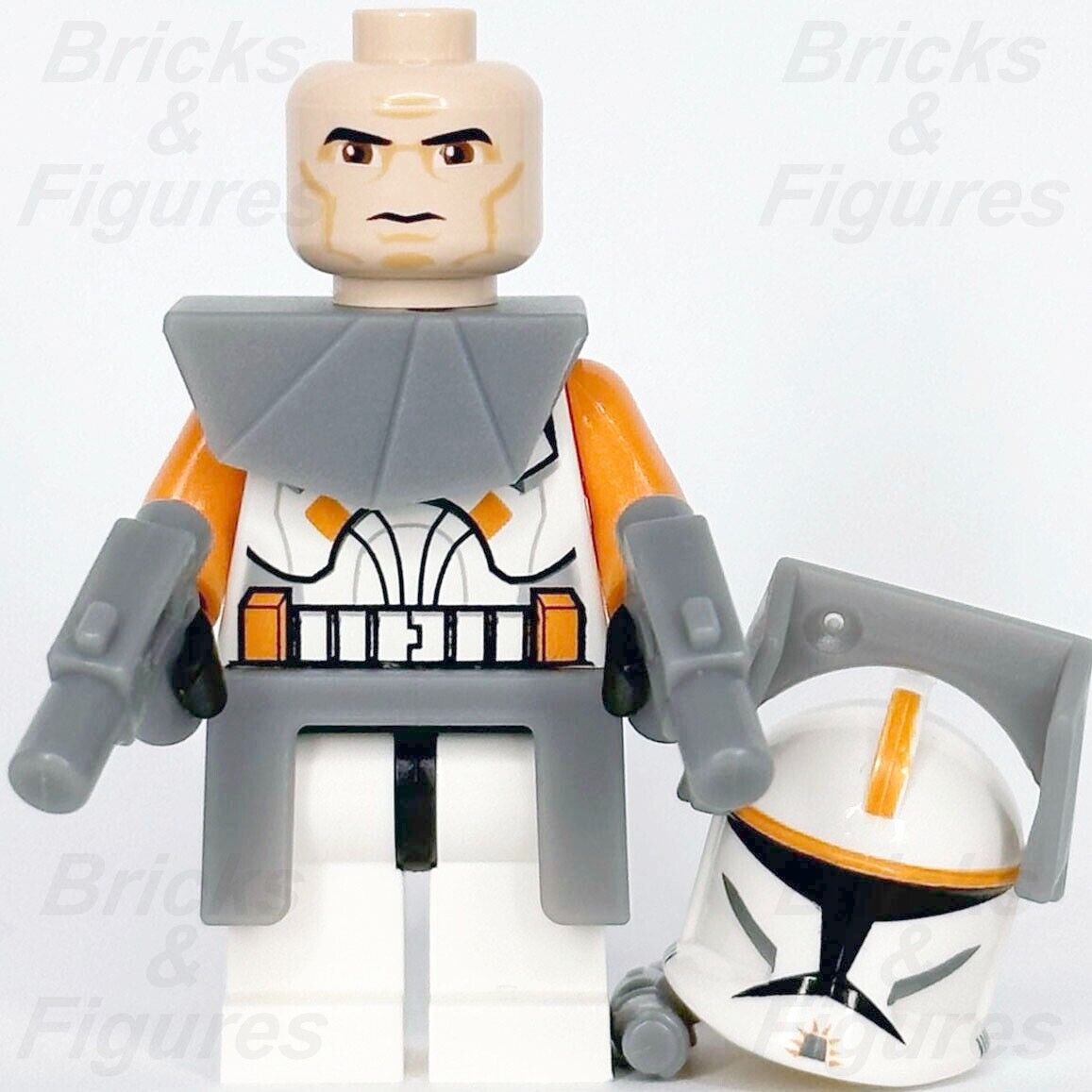 LEGO Star Wars Commander Cody Clone Trooper Minifigure Phase 1 7676 sw0196 - Bricks & Figures