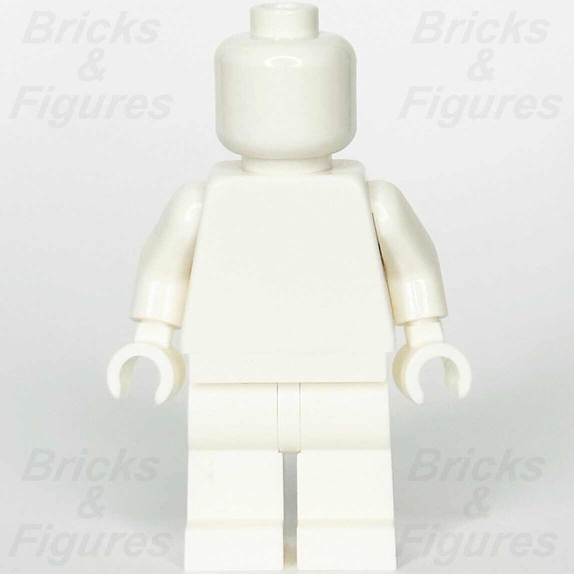 LEGO White Minifigure Parts Head Torso & Legs Genuine LEGO New - Bricks & Figures