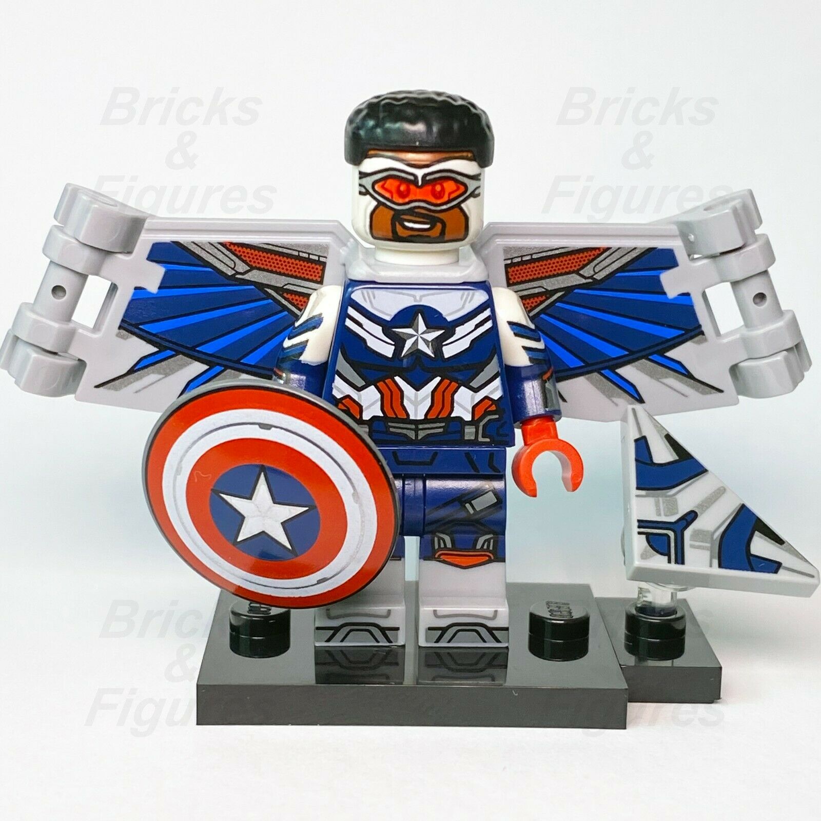 Marvel Collectible Minifigures LEGO Captain America Sam Wilson Falcon 71031 New - Bricks & Figures