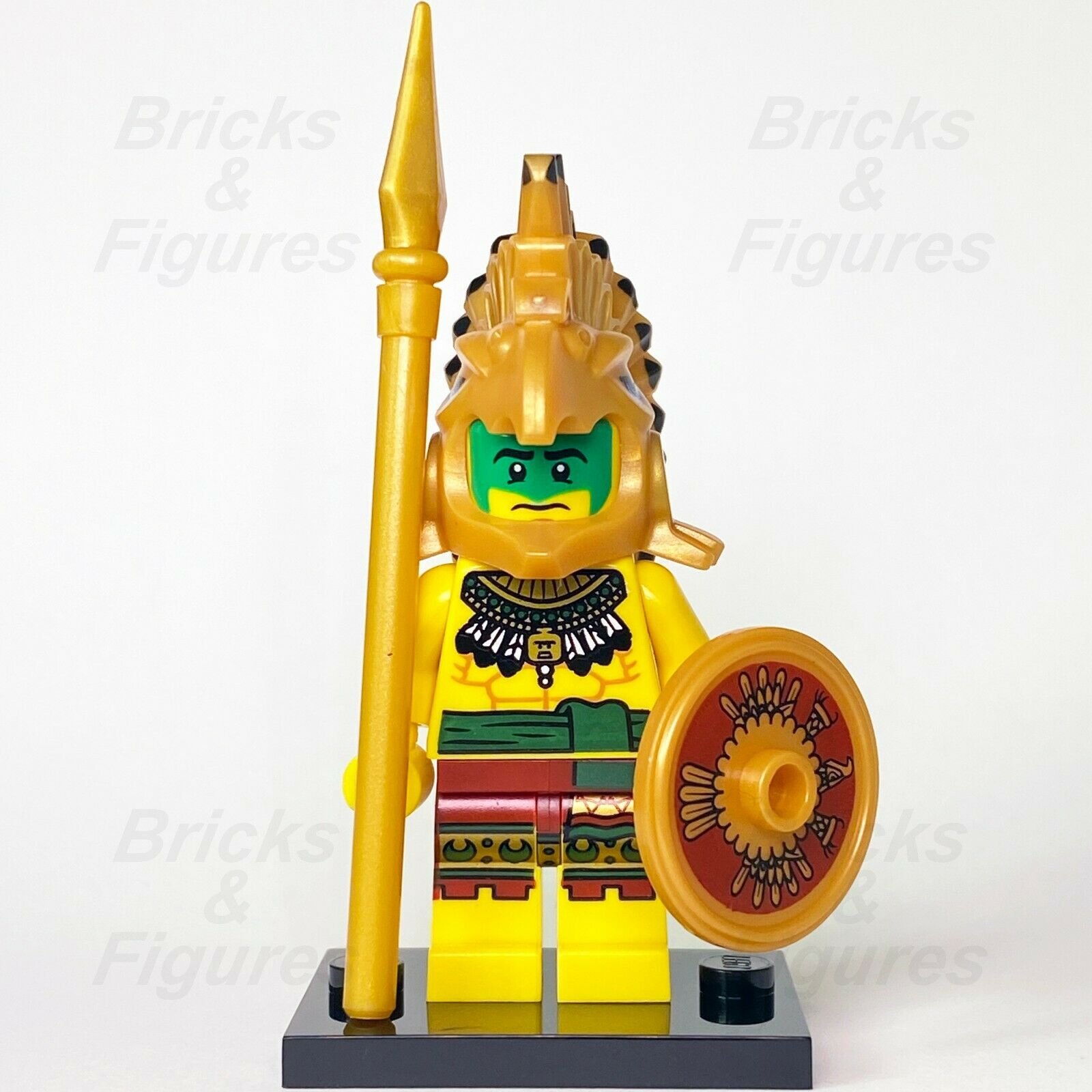 New Collectible Minifigures LEGO Aztec Warrior Series 7 Rare Minifig 8831 - Bricks & Figures