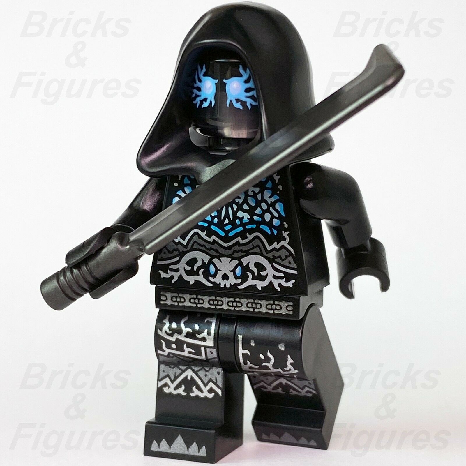 New Hidden Side LEGO Shadow-Walker Creature with Hood The Maw Minifigure 70436 - Bricks & Figures