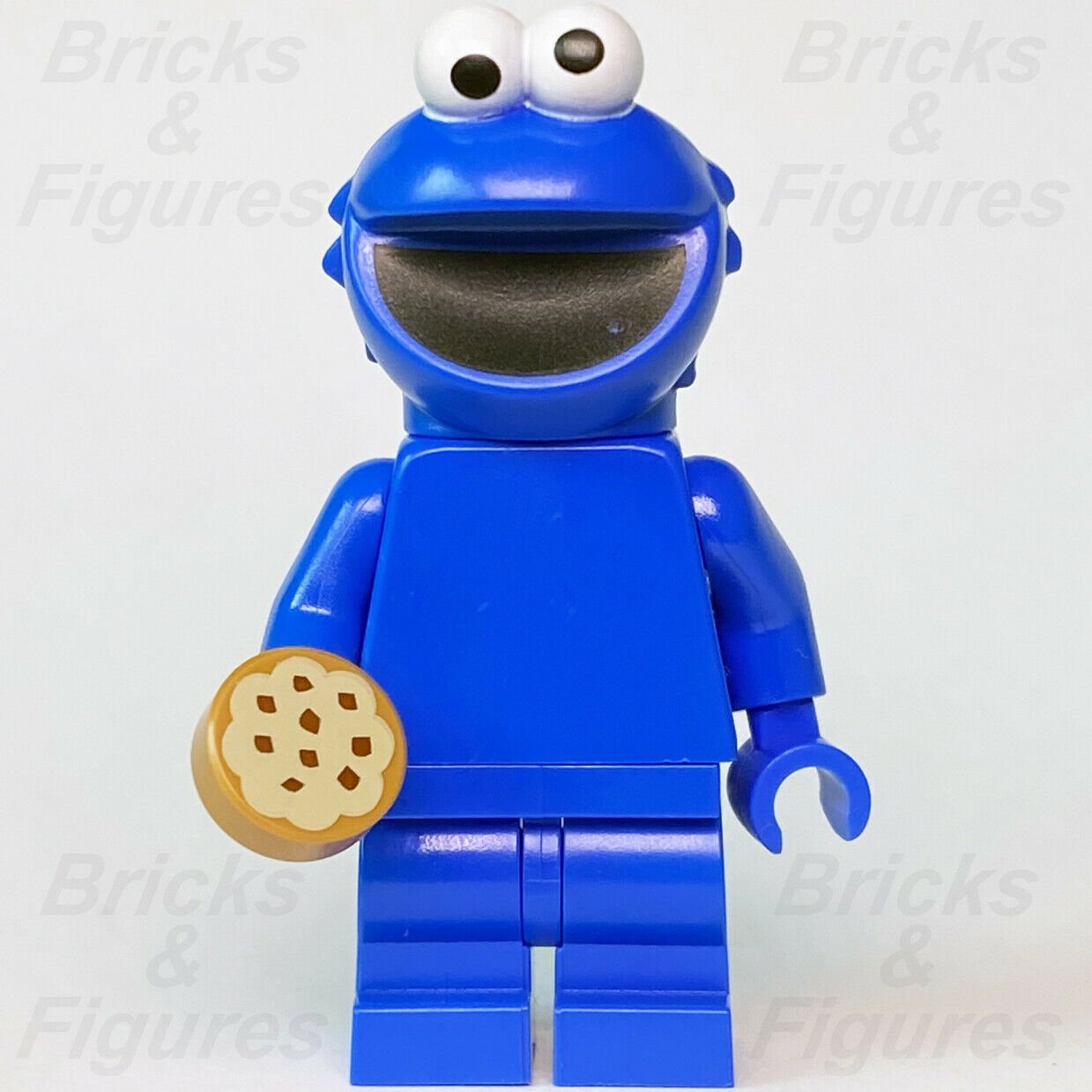 New Ideas LEGO Cookie Monster Sesame Street Minifigure from set 21324 Minifig - Bricks & Figures