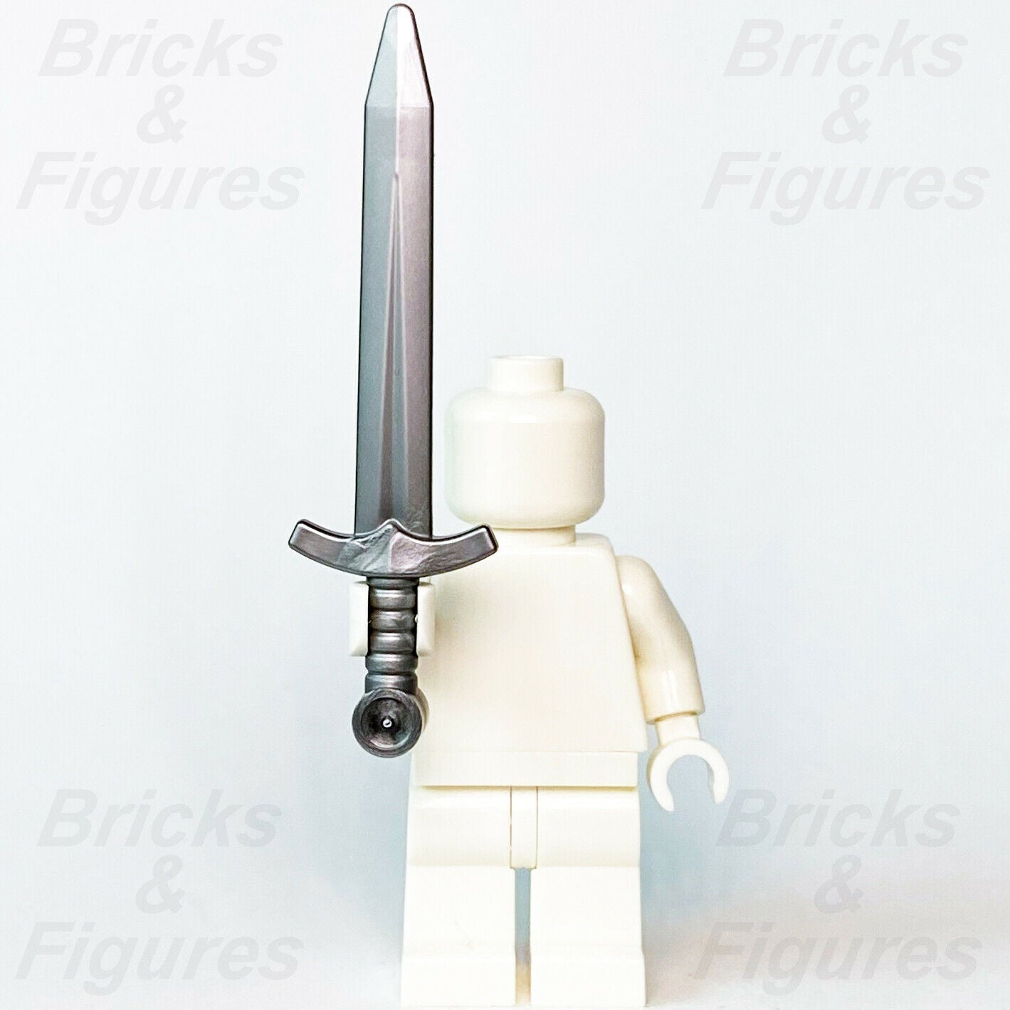 New Ideas LEGO Greatsword Knight Sword Blade Minifigure Weapon Part 21325 - Bricks & Figures