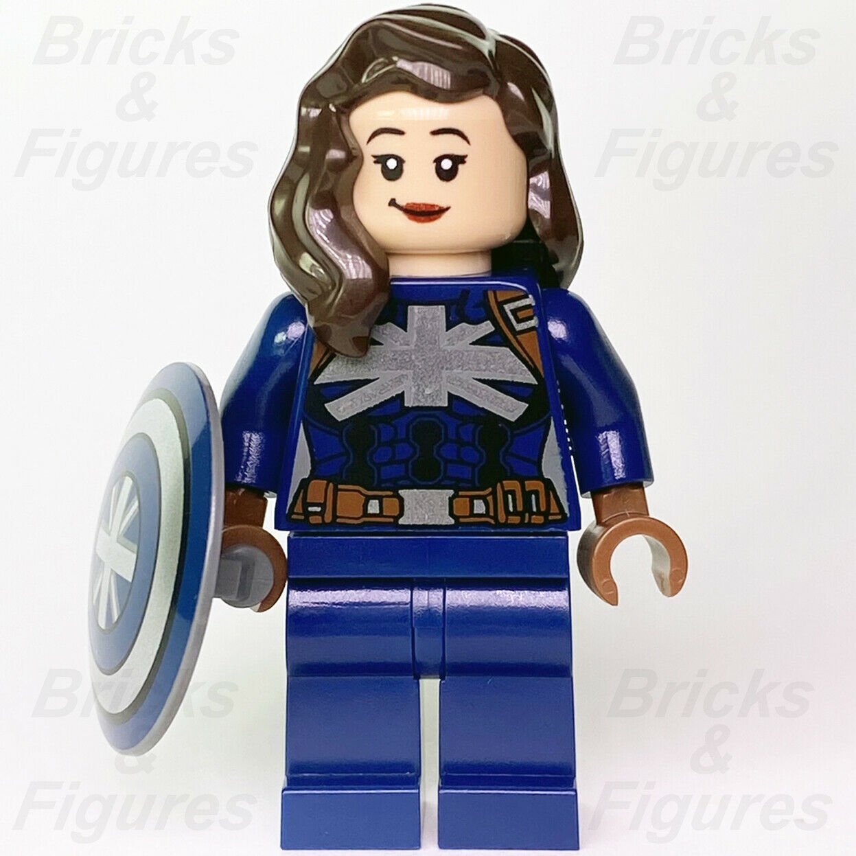 New Marvel Super Heroes LEGO Captain Carter What If...? Minifigure 76201 sh749 - Bricks & Figures