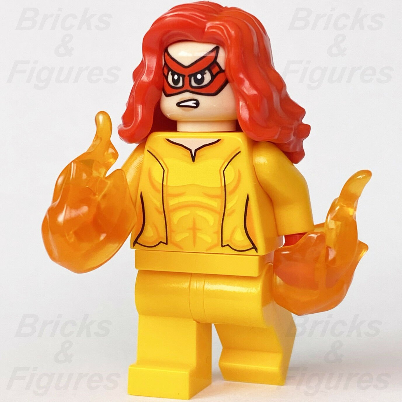 New Marvel Super Heroes LEGO Firestar - Spider-Man Minifigure 76178 sh712 - Bricks & Figures