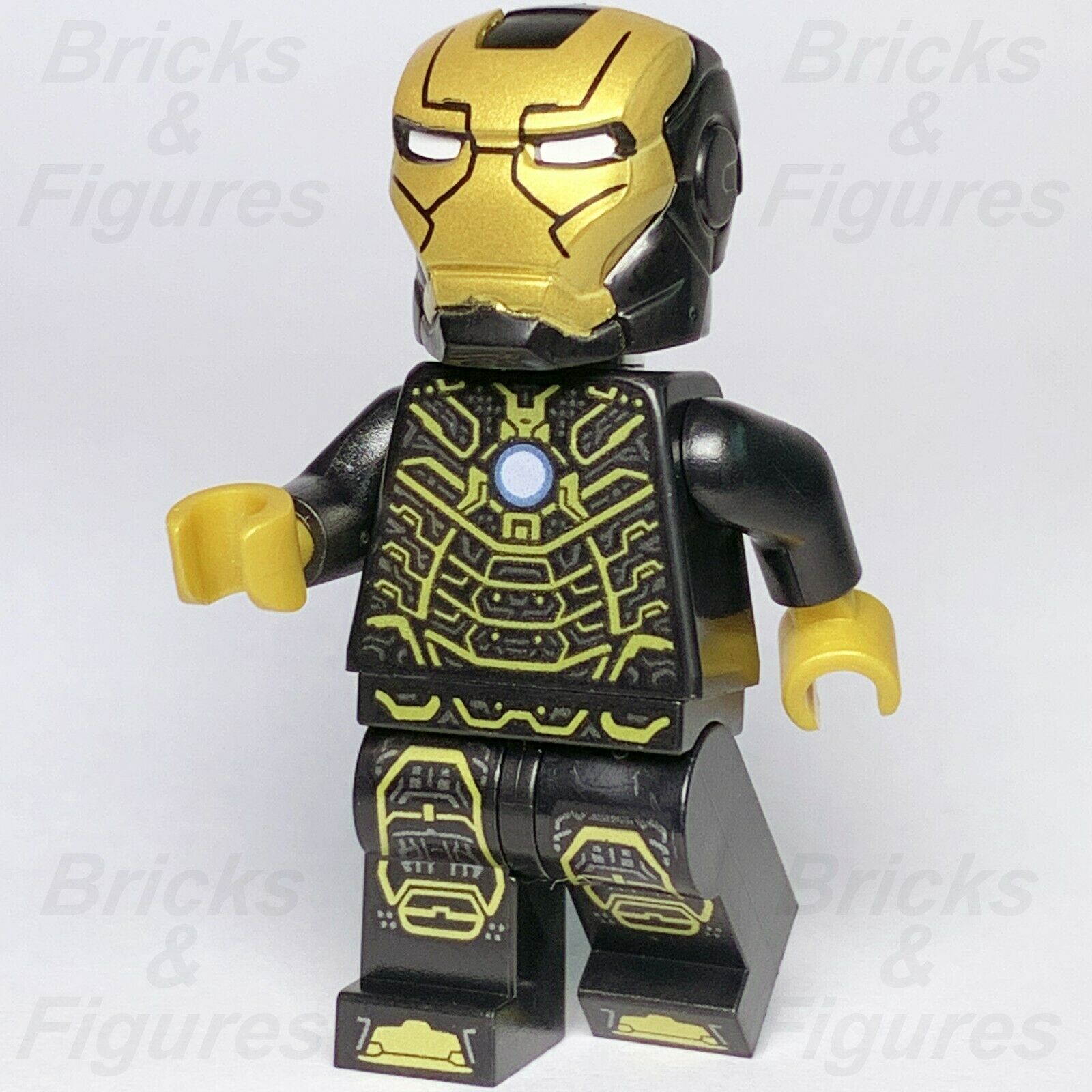 New Marvel Super Heroes LEGO Iron Man Mark 41 Minifigure 76125 Avengers Endgame - Bricks & Figures