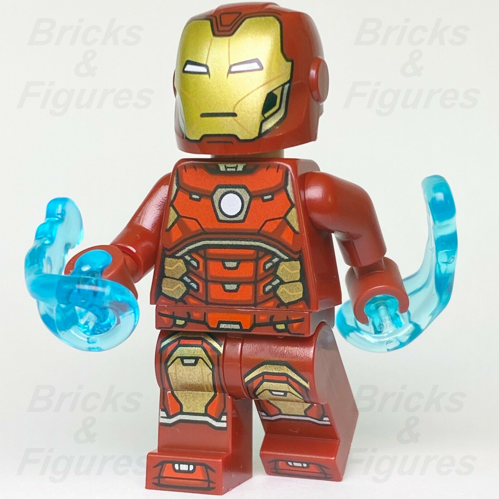 New Marvel Super Heroes LEGO Iron Man Tony Stark Avengers Minifig 76140 Genuine - Bricks & Figures