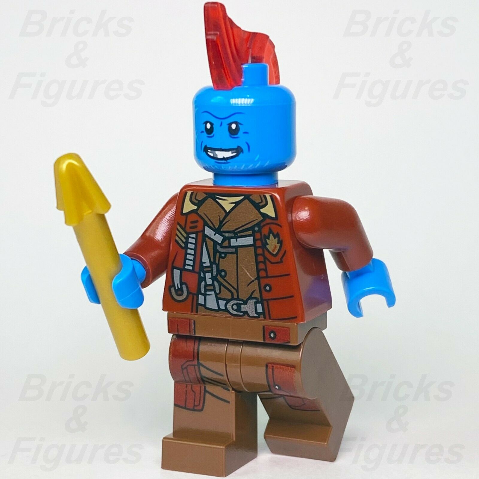 New Marvel Super Heroes LEGO Yondu Guardian of the Galaxy Minifigure 76080 - Bricks & Figures