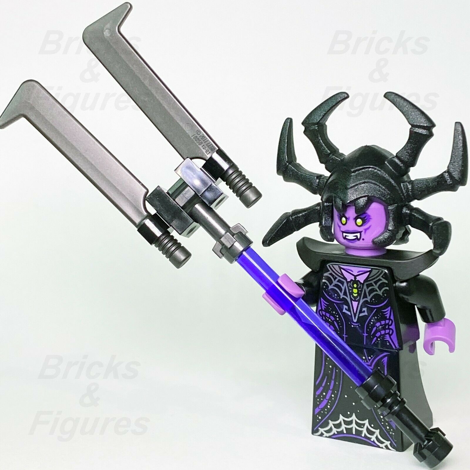 New Monkie Kid LEGO Spider Queen with Staff Evil Demon Leader Minifigure 80014 - Bricks & Figures