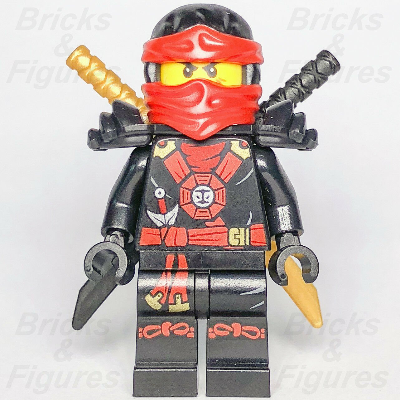 New Ninjago LEGO Kai Red Fire Ninja Possession Minifigure 70736 70732 70751 - Bricks & Figures