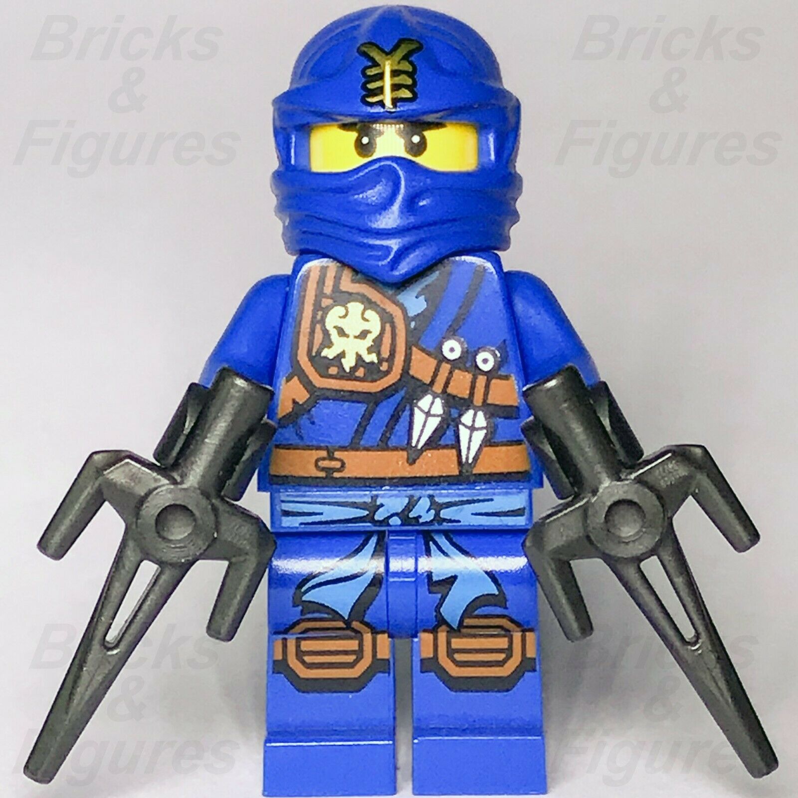 New Ninjago LEGO Ninja Jay Jungle Robe Tournament of Elements Minifigure 70749 - Bricks & Figures