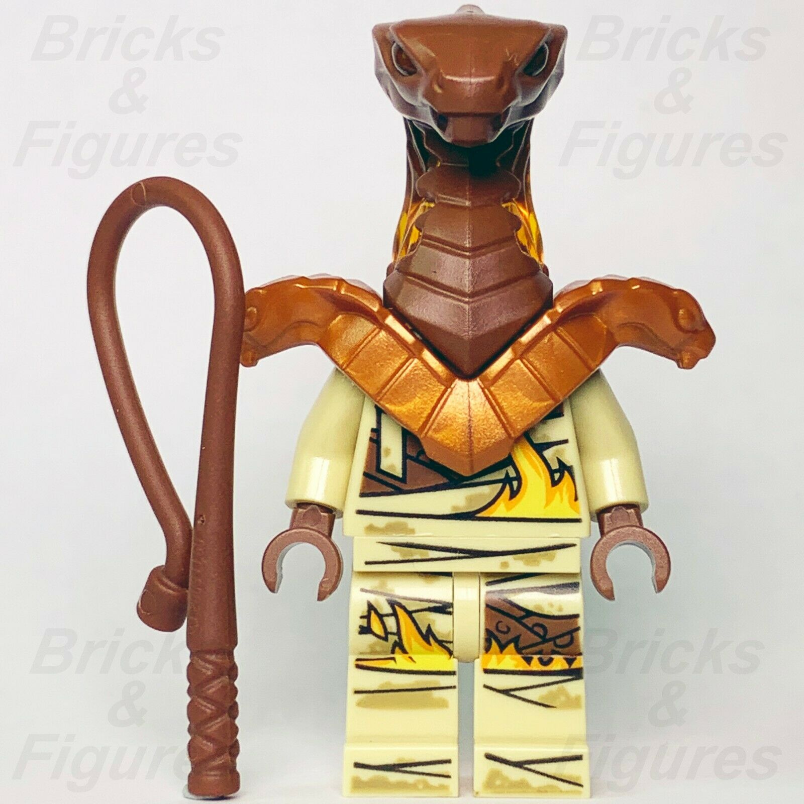 New Ninjago LEGO Pyro Whipper Snake Forbidden Spinjitsu Minifig 70675 Genuine - Bricks & Figures