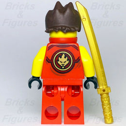 New Ninjago LEGO Red Fire Ninja Kai Minifigure from sets 70756 70752 30293 - Bricks & Figures