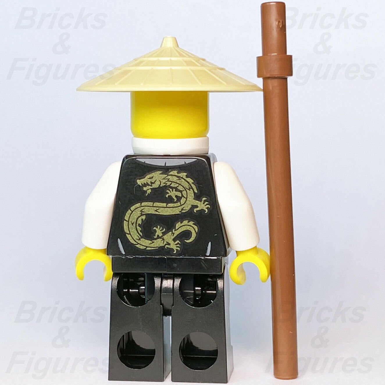 new Ninjago LEGO Sensei Wu Legacy Ninja Master Minifigure 71705 112109 112007 - Bricks & Figures