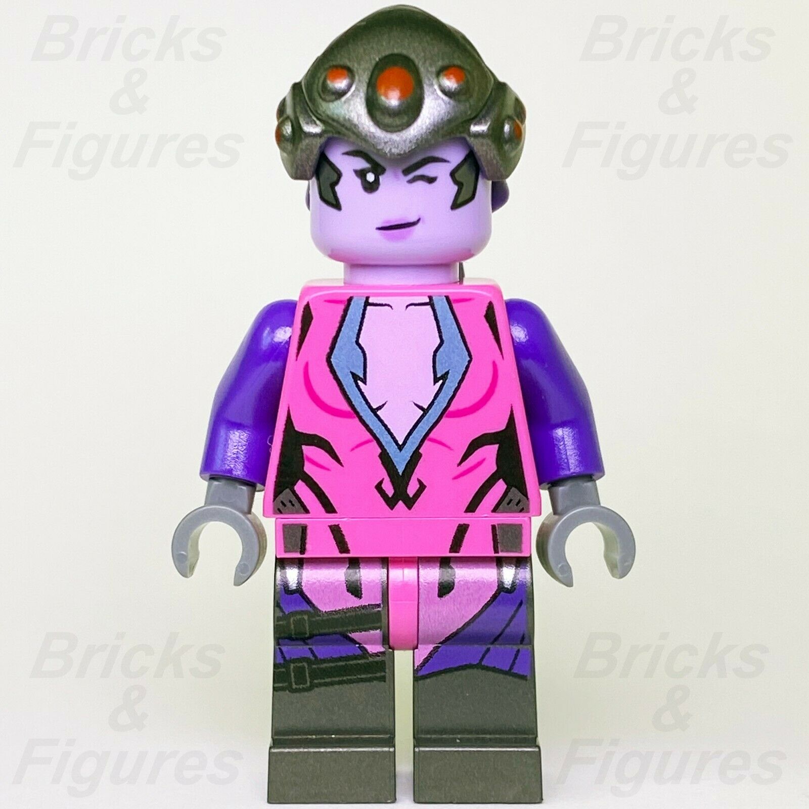 New Overwatch LEGO® Widowmaker Amélie Lacroix Assassin Minifigure 75970 - Bricks & Figures