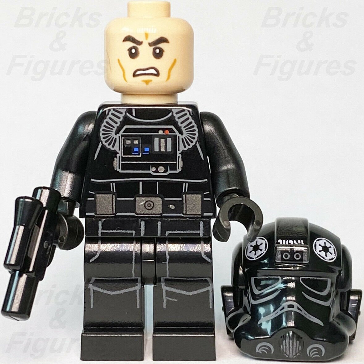 New Star Wars LEGO Imperial TIE Fighter Pilot Solo Minifigure Sw0926 75211 - Bricks & Figures