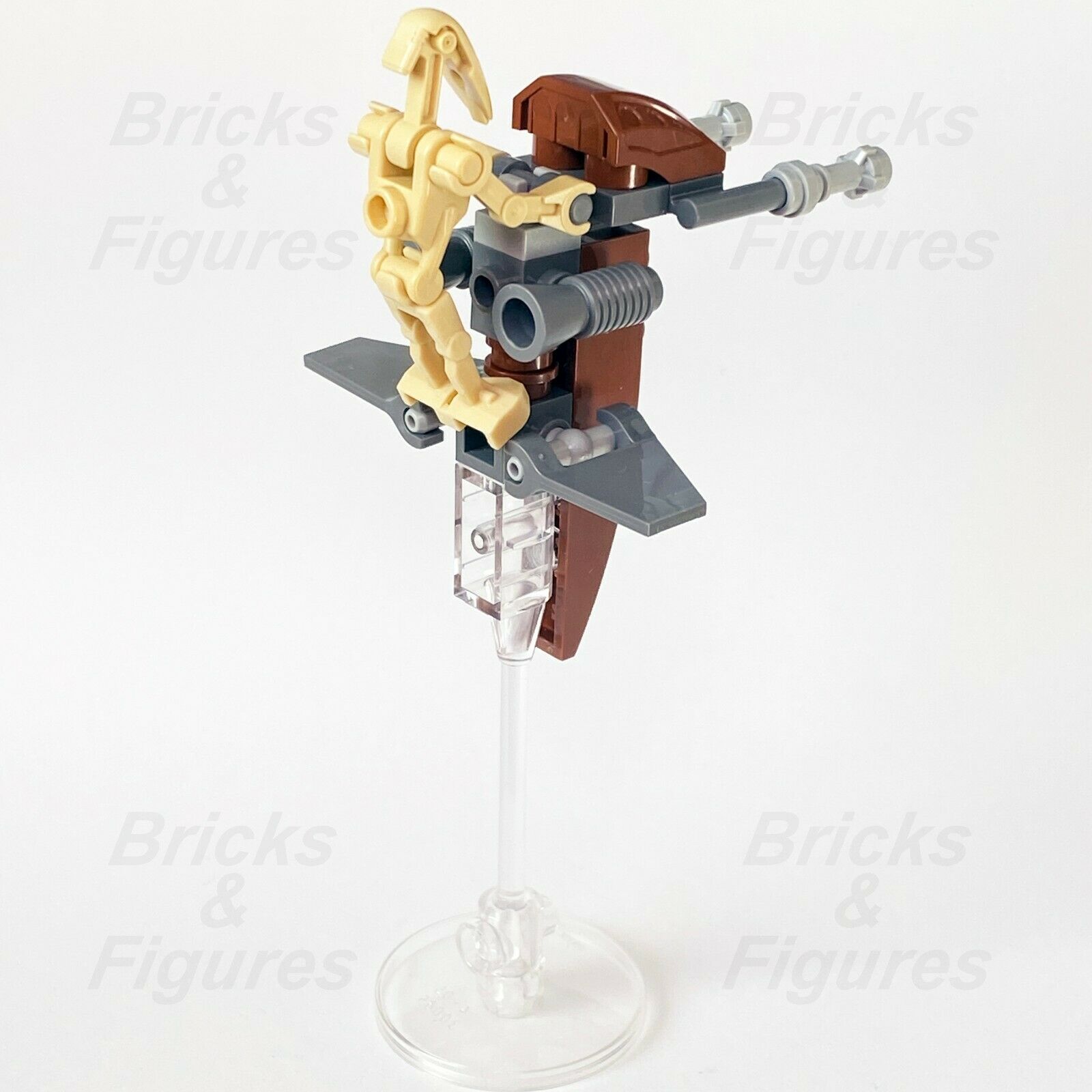 New Star Wars LEGO STAP Repulsorcraft Set with Battle Droid Minifigure 30058