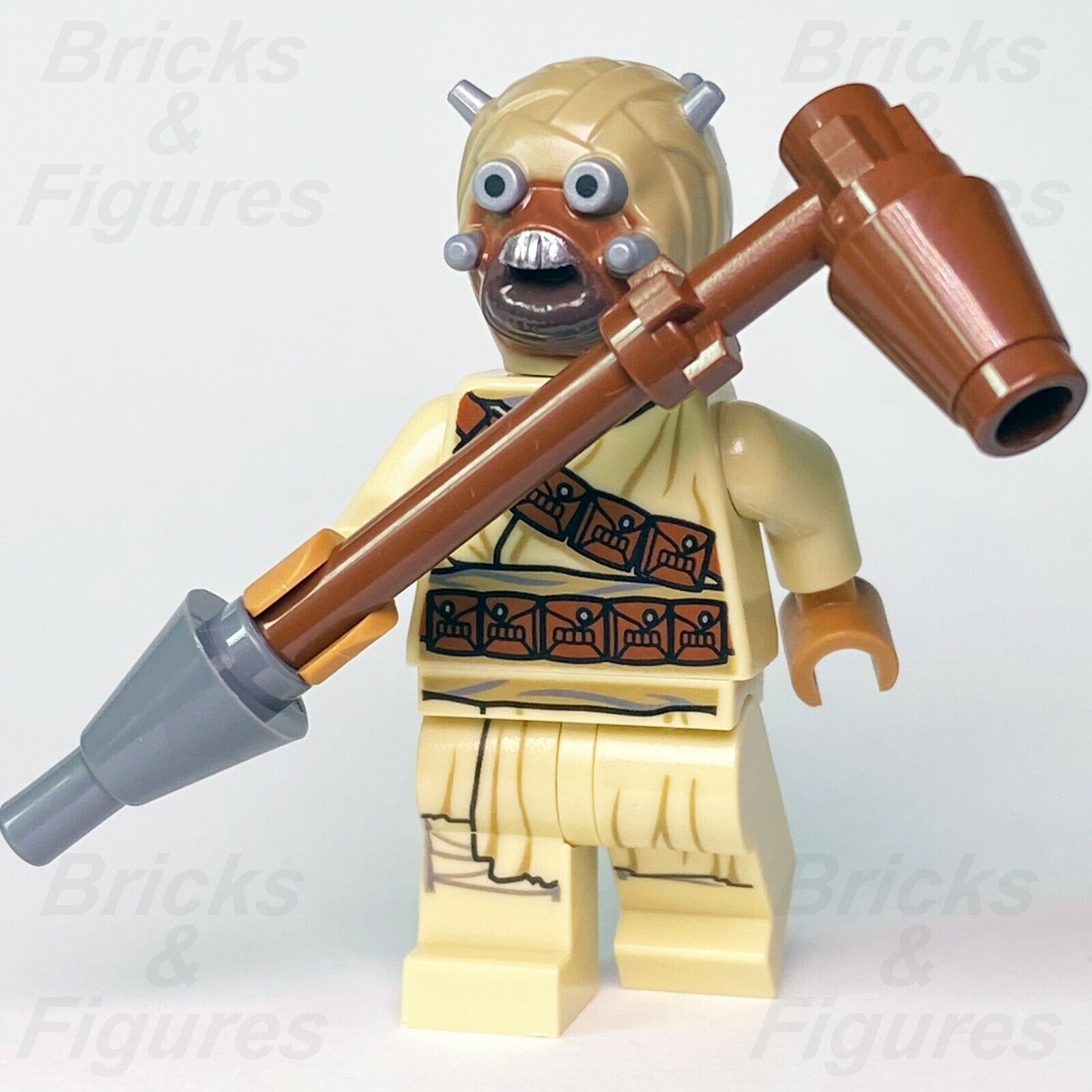 New Star Wars LEGO Tusken Raider with Head Spikes Minifigure 75270 75265 - Bricks & Figures