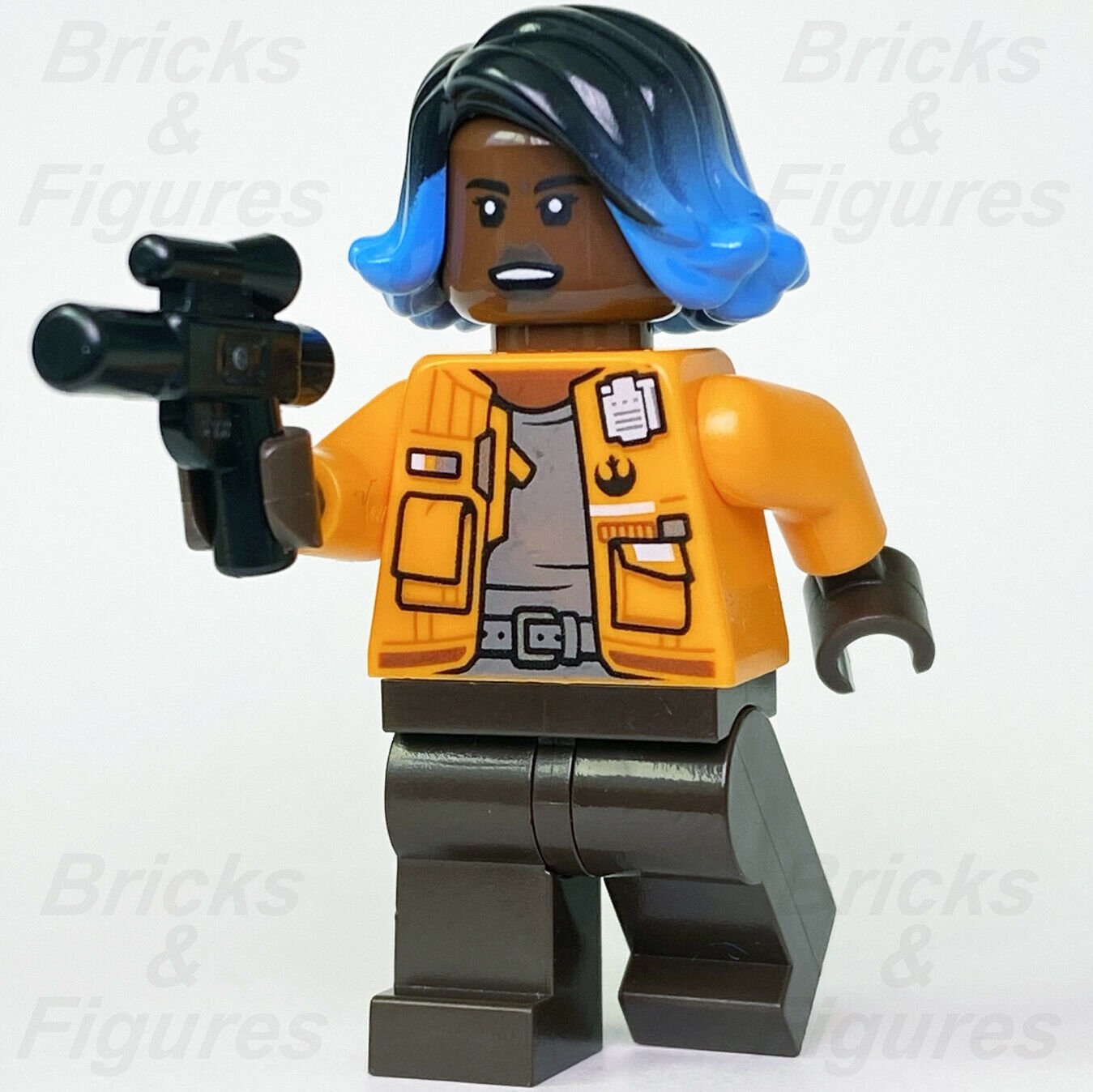 New Star Wars LEGO Vi Moradi Resistance Spy Galaxy's Edge Minifigure 75293 - Bricks & Figures